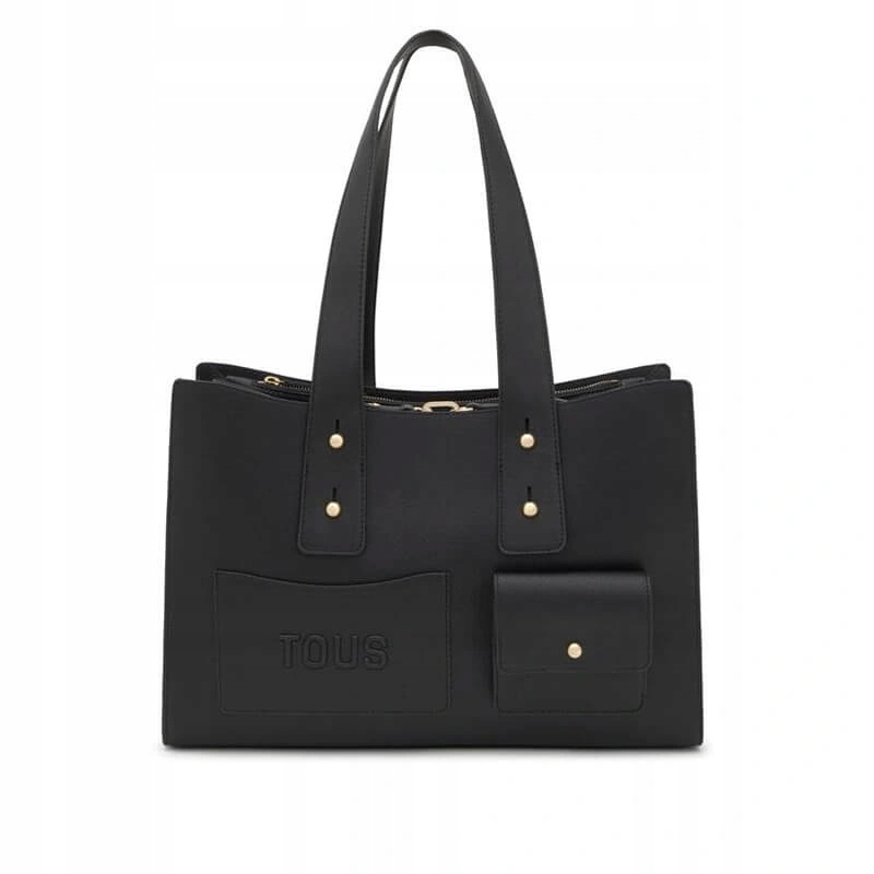 Každodenní kabelka Tous City XL. Tous Back To Basics Negro 2002373551
