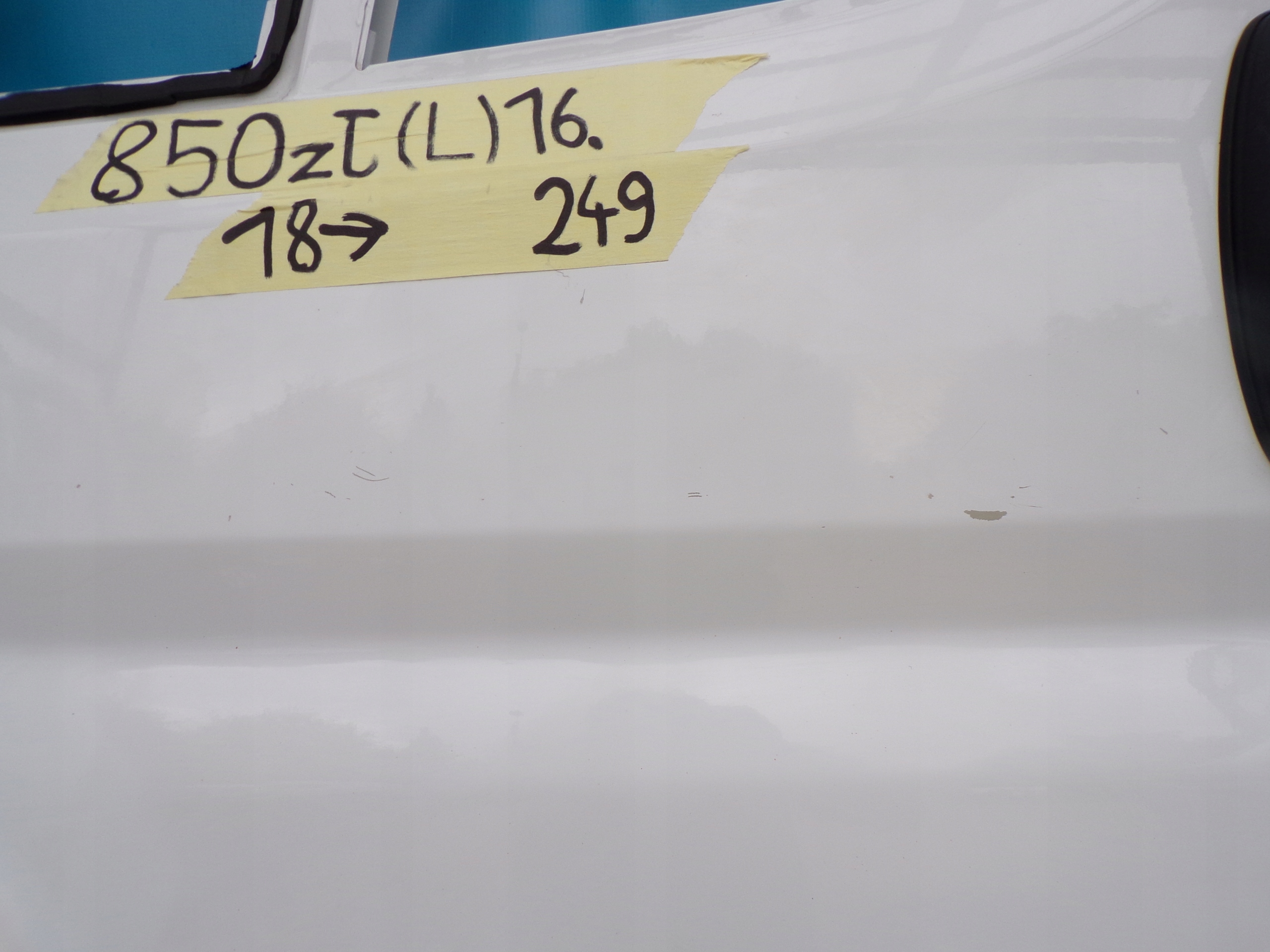DUCATO JUMPER BOXER 2014- door front left front BIALE colour 249