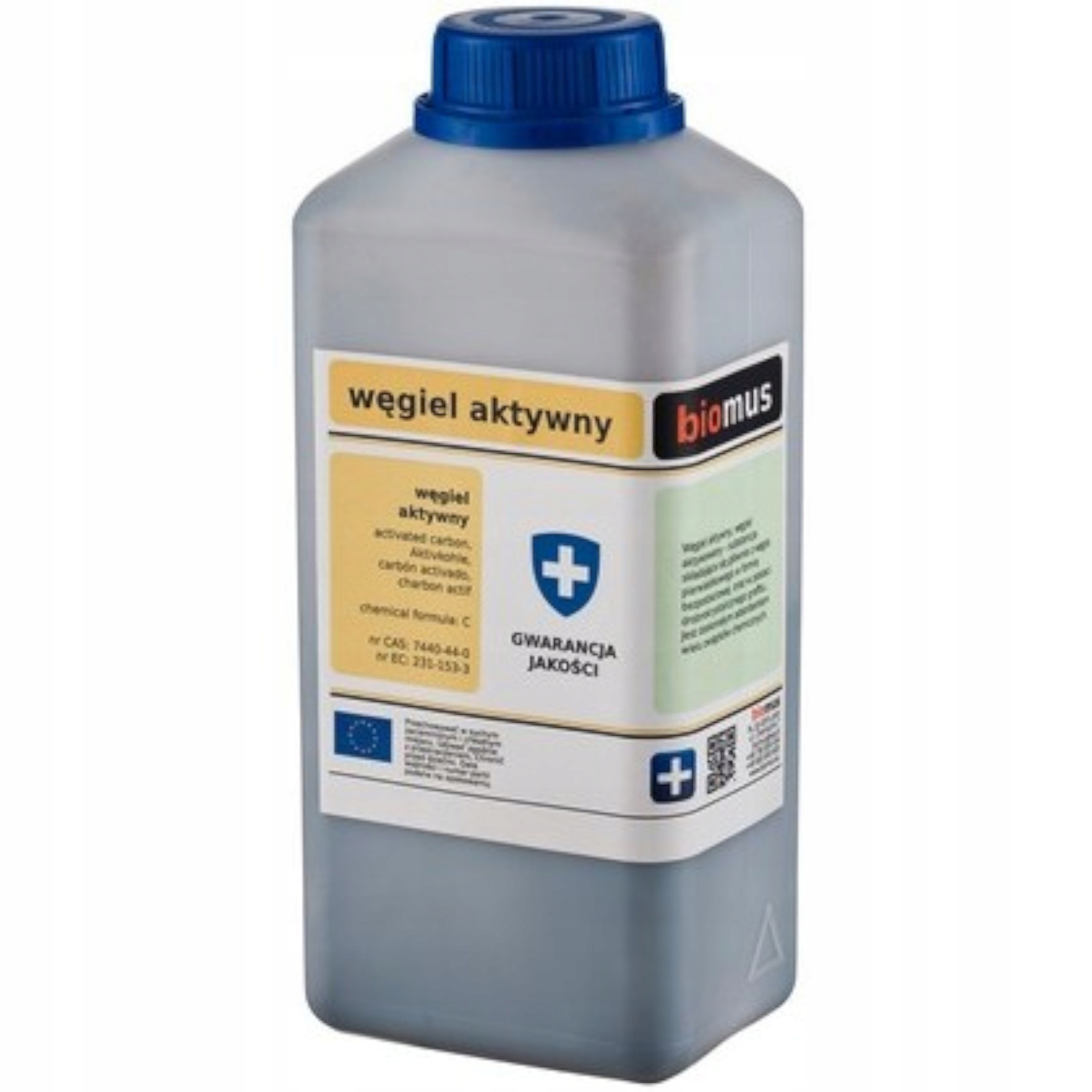 

Węgiel aktywny pylisty w proszku 250 g Biomus