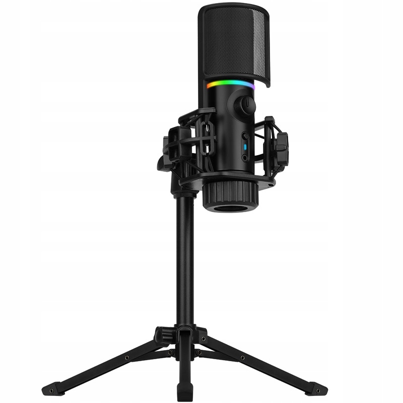 Streamplify MIC Rgb Mikrofón tripod mikrofón