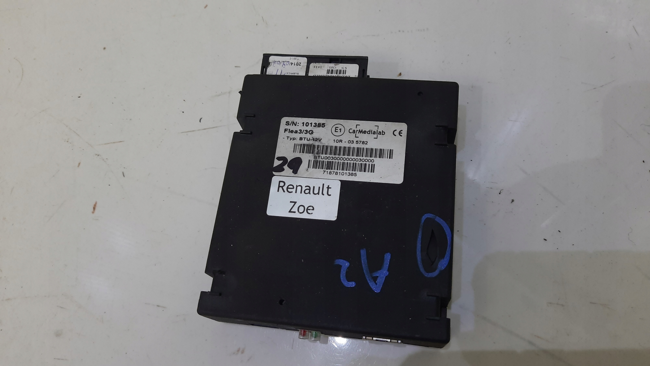 RENAULT ZOE МОДУЛЬ ДРАЙВЕРА 71878101385, 101385