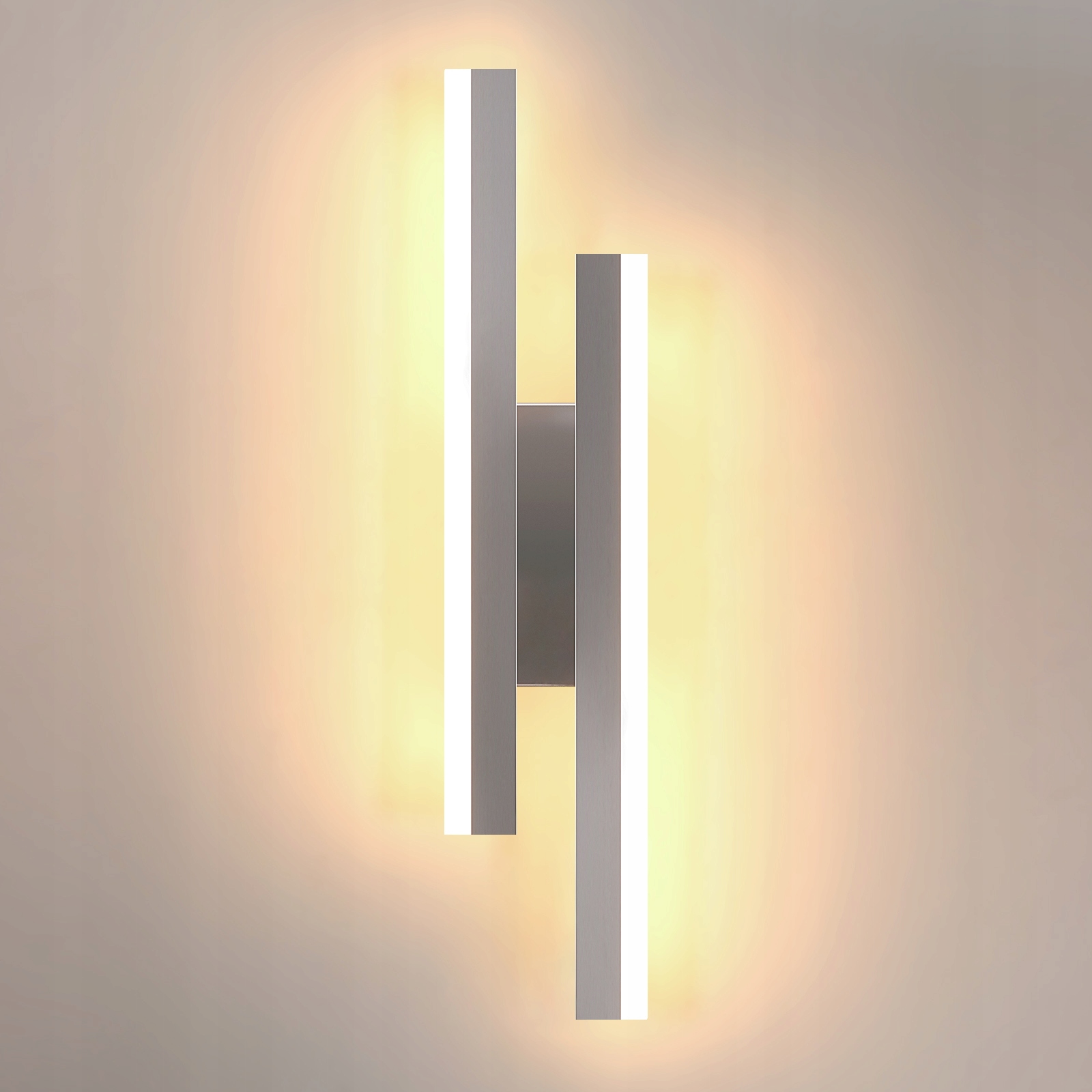 Lampa Kinkiet Chrom Scienna Led Nowoczesna Do Sypialni Korytarz 16W 3000K