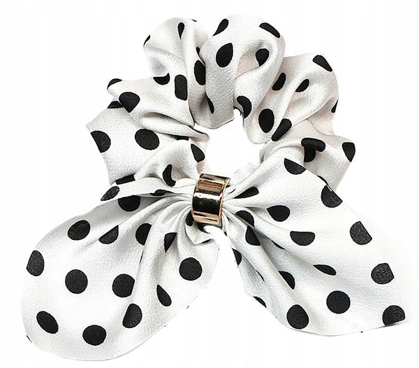 

T58 Gumka Do Włosów Frotka Apaszka Scrunchies