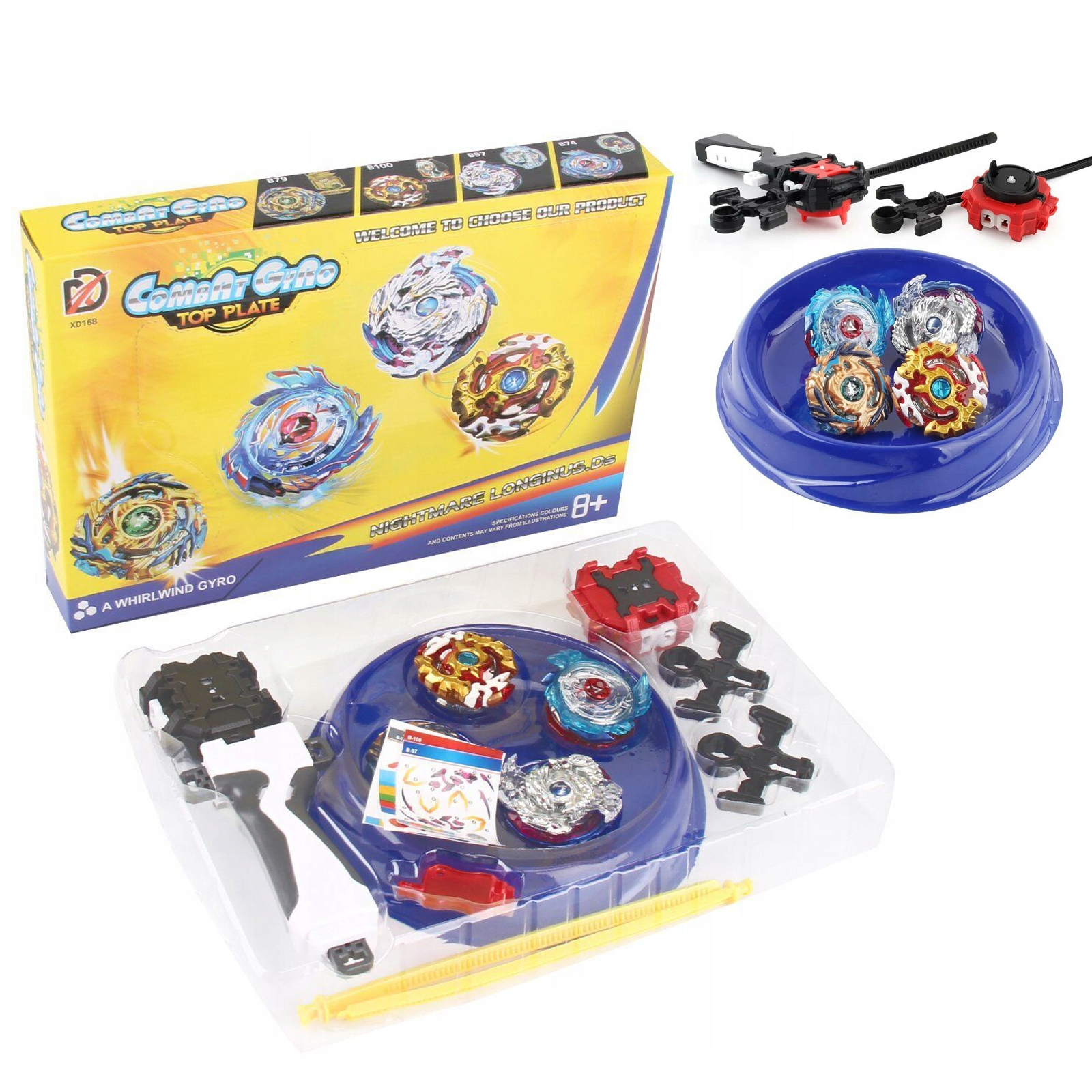 

Bączek Wirujący Burst Beyblade Dysk Spinner 4SZT