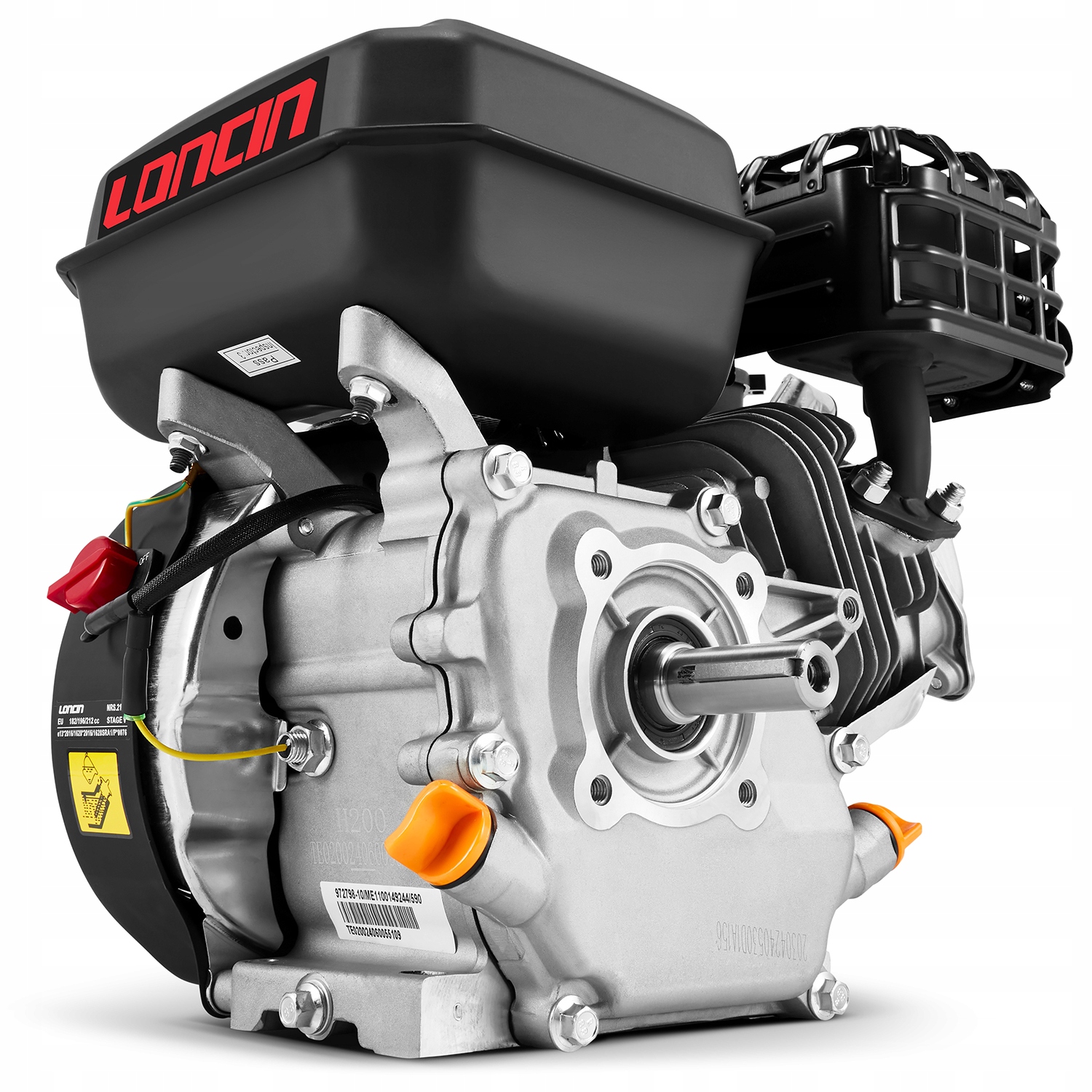 Motor Loncin H200 benzínový spalovací motor 196cc 6,5KM hřídel 20 mm