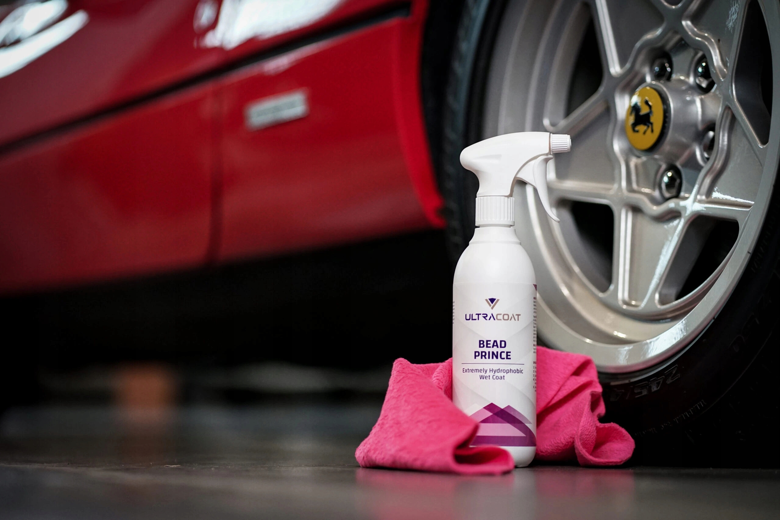 ULTRACOAT BEAD PRINCE 5L POWŁOKA HYDROFOBOWA SIO2 WET COAT NA MOKRY LAKIER Waga produktu z opakowaniem jednostkowym 6 kg