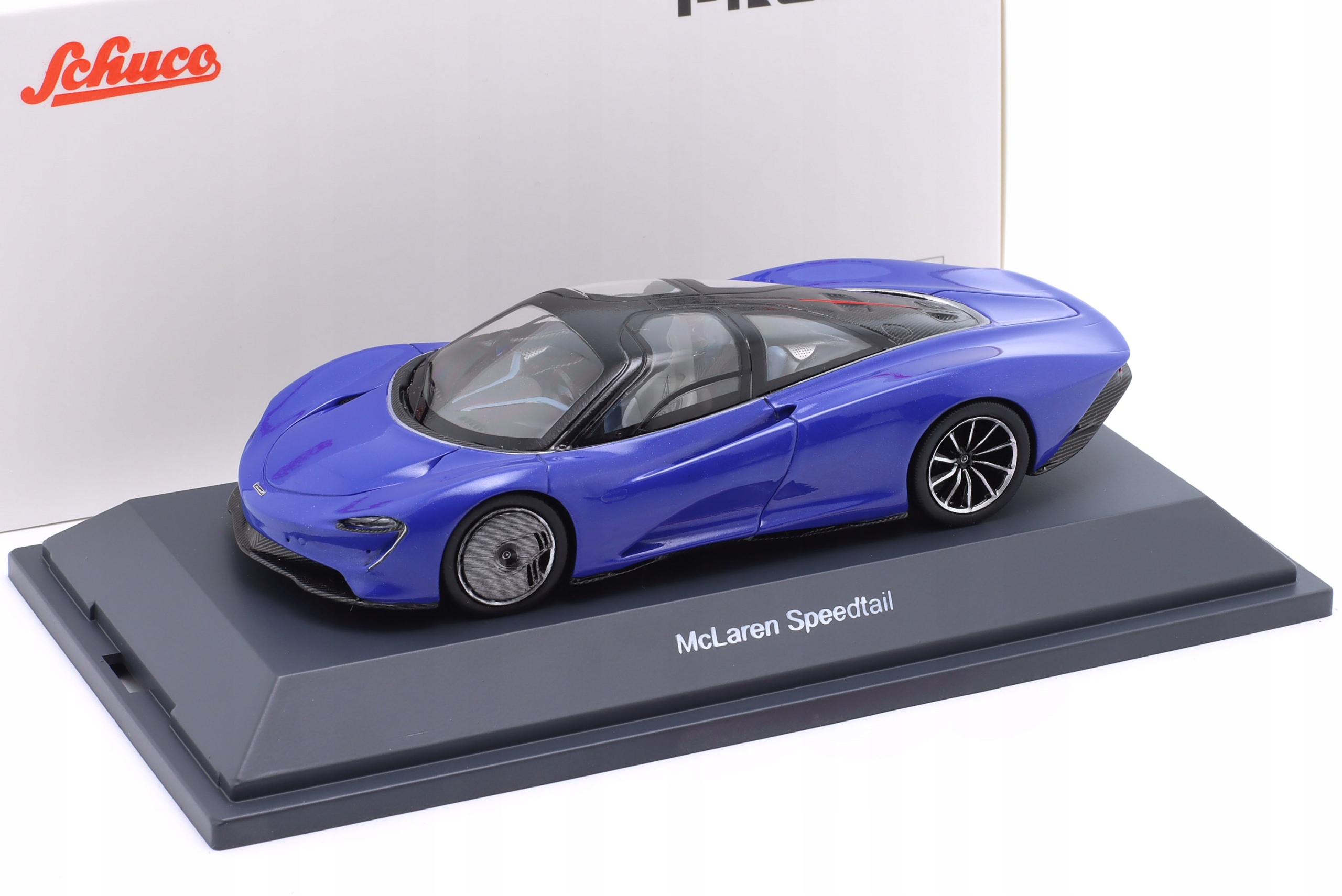 Schuco McLAREN Speedtail 2020 Blue 1:43