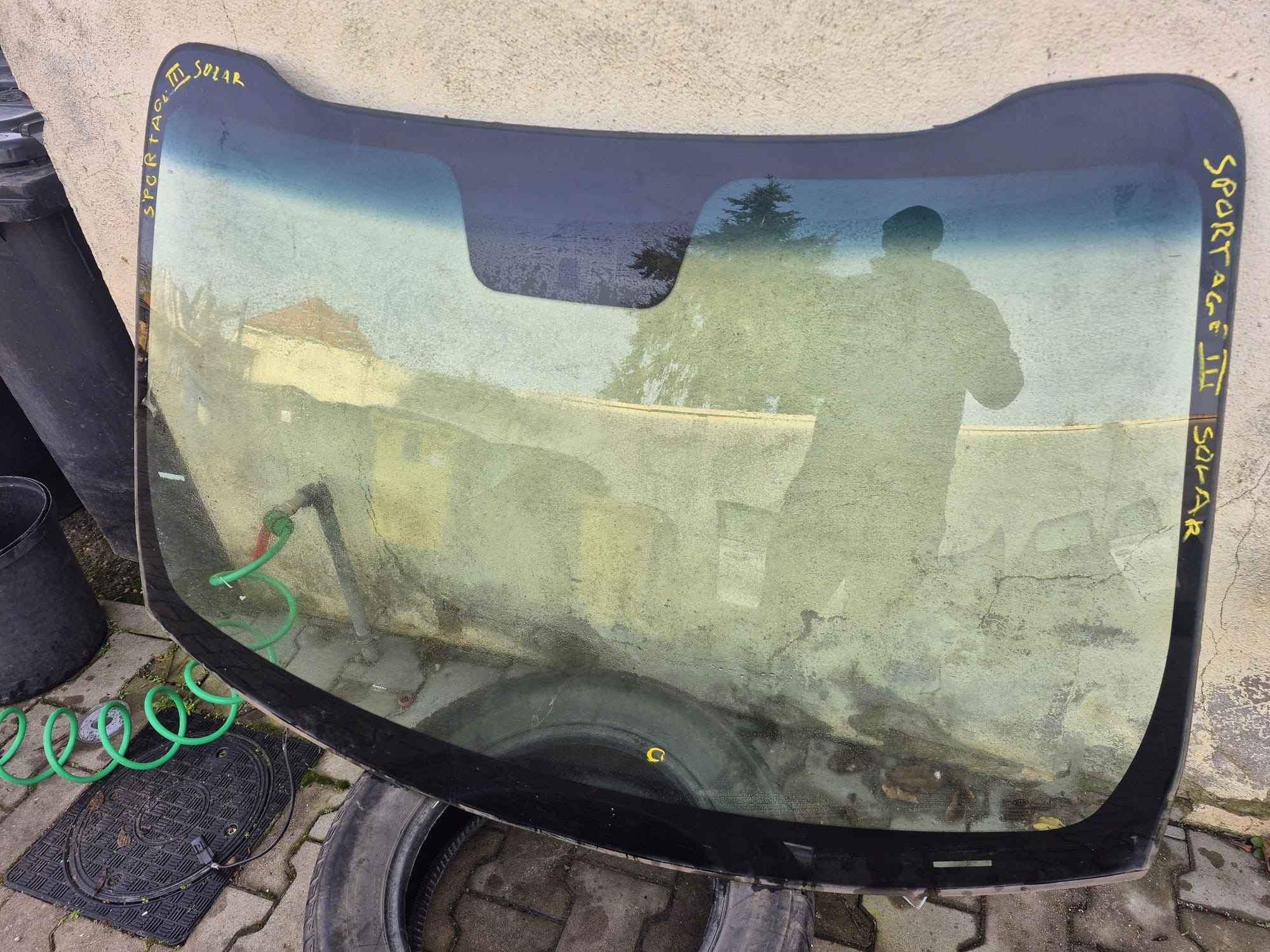 KIA SPORTAGE 3 III window iron front front SOLAR PANORAMA GRZANA