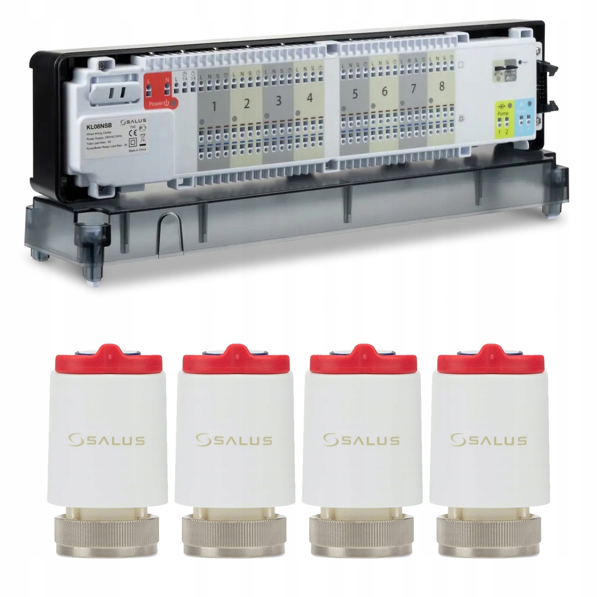 Ovládacia Lišta Pre Podlahové Vykurovanie Podlahy Salus Pohony 4