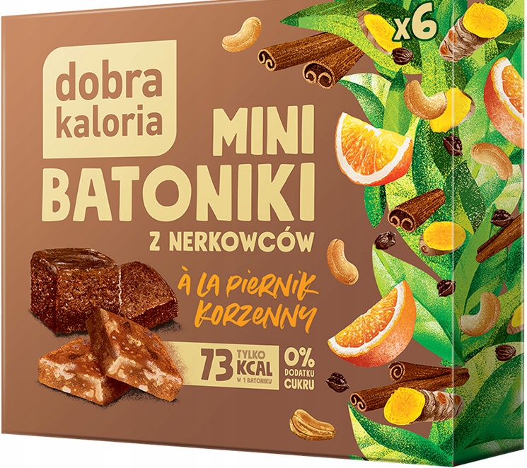 Dobra Kaloria MINI BATONIKI mix TARTA SERNIK SZARLOTKA PIERNIK LATTE 102Gx5 EAN (GTIN) 5903548002411