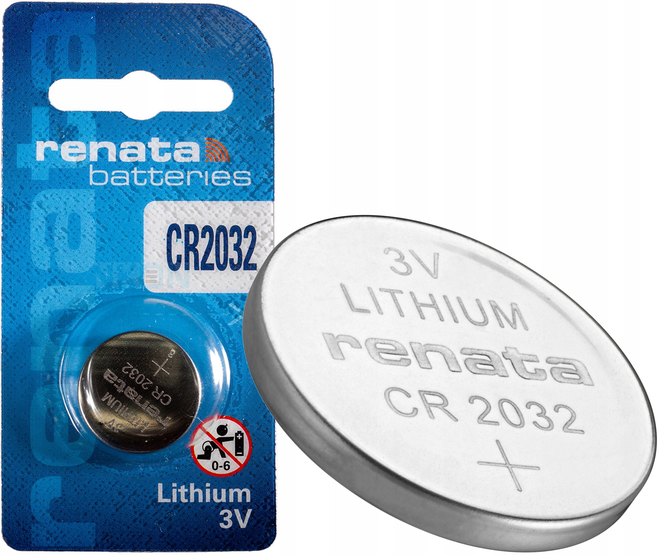

Renata CR2032 3V litowa bateria guzikowa 1szt. bli