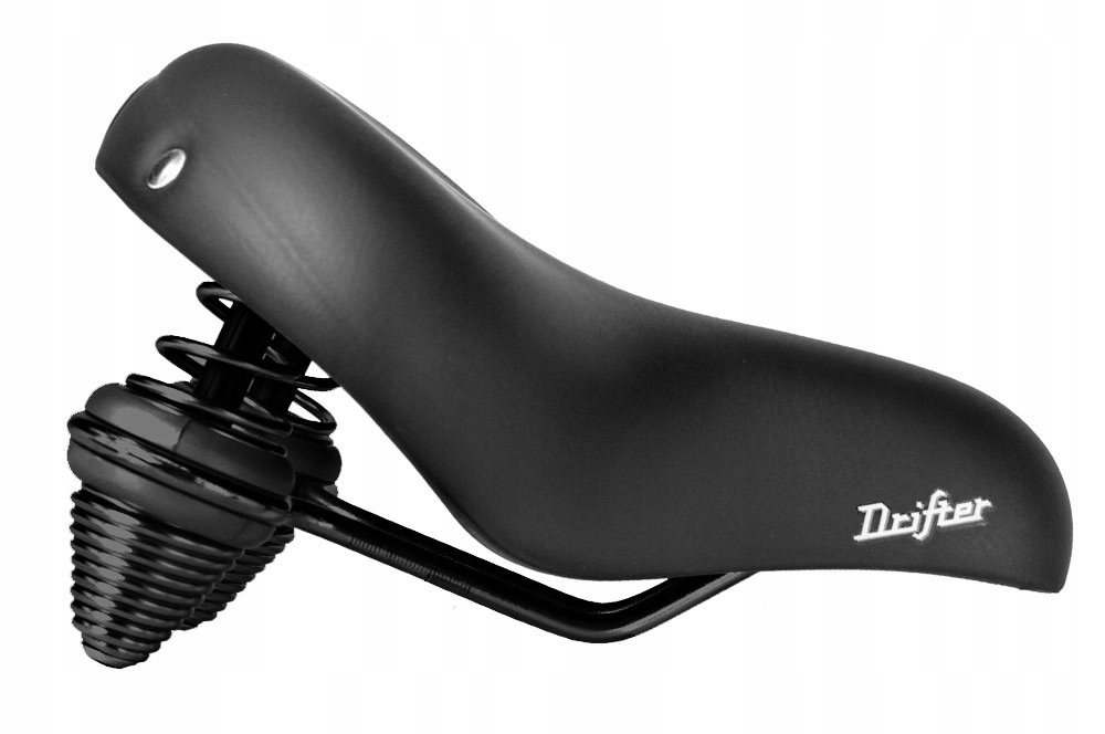 SIODEŁKO ROWEROWE SELLE ROYAL DRIFTER NA PODWÓJNYCH SPRĘŻYNACH RETRO Szerokość 245 mm
