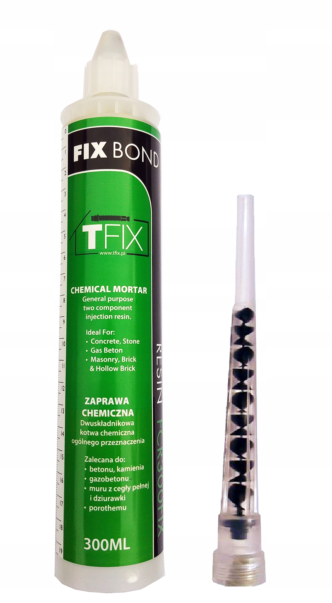 

Kotwa Kotwy klej żywica chemiczna T- fix Bond 300