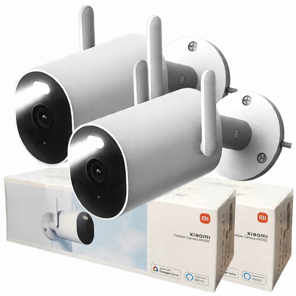 

Xiaomi Kamera Zewnętrzna AW300 2K Full Hd 2szt.