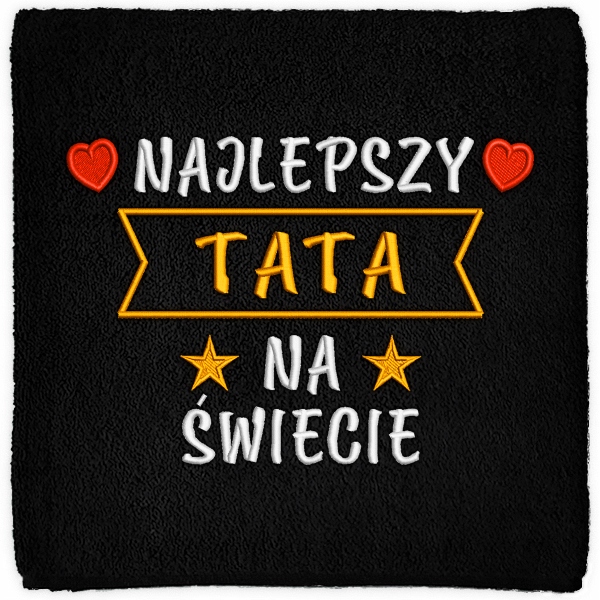 

Ręcznik Z Haft Dzień Ojca Taty Imię