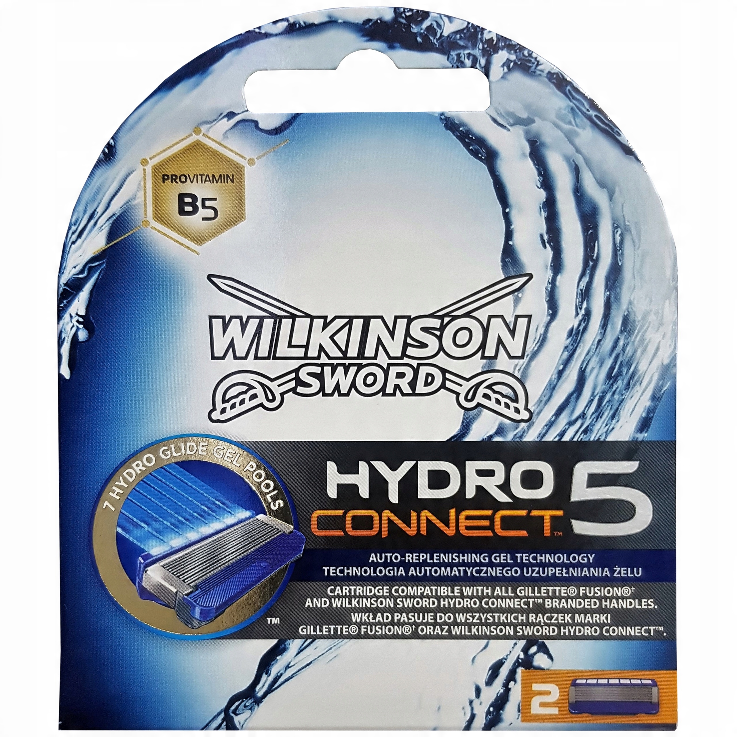 

2x Wkłady Nożyki Wilkinson Hydro 5 Connect