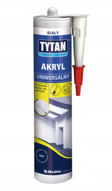 Akryl Uniwersalny Biały - Tytan 280ml