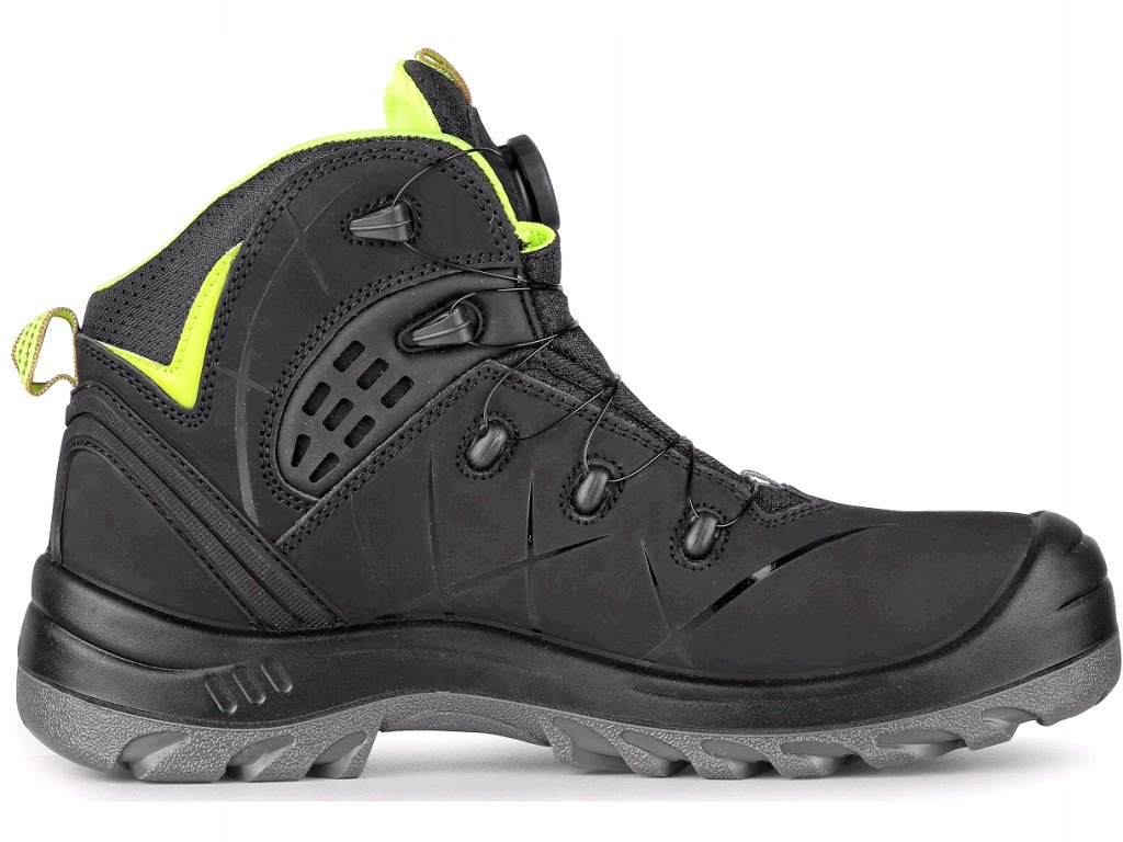 Buty Robocze Trzewiki Ochronne Skórzane S3 Mocne System Boa Oddychające Kod producenta Skóra buty robocze trzewiki ochronne S3S BOA