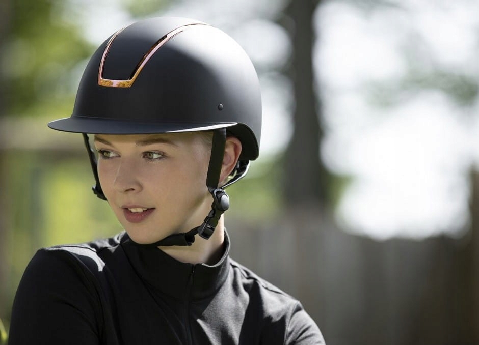 HKM Kask LADY SHIELD Czarny/Rosegold 24H (R: M) EAN (GTIN) 4057052493546