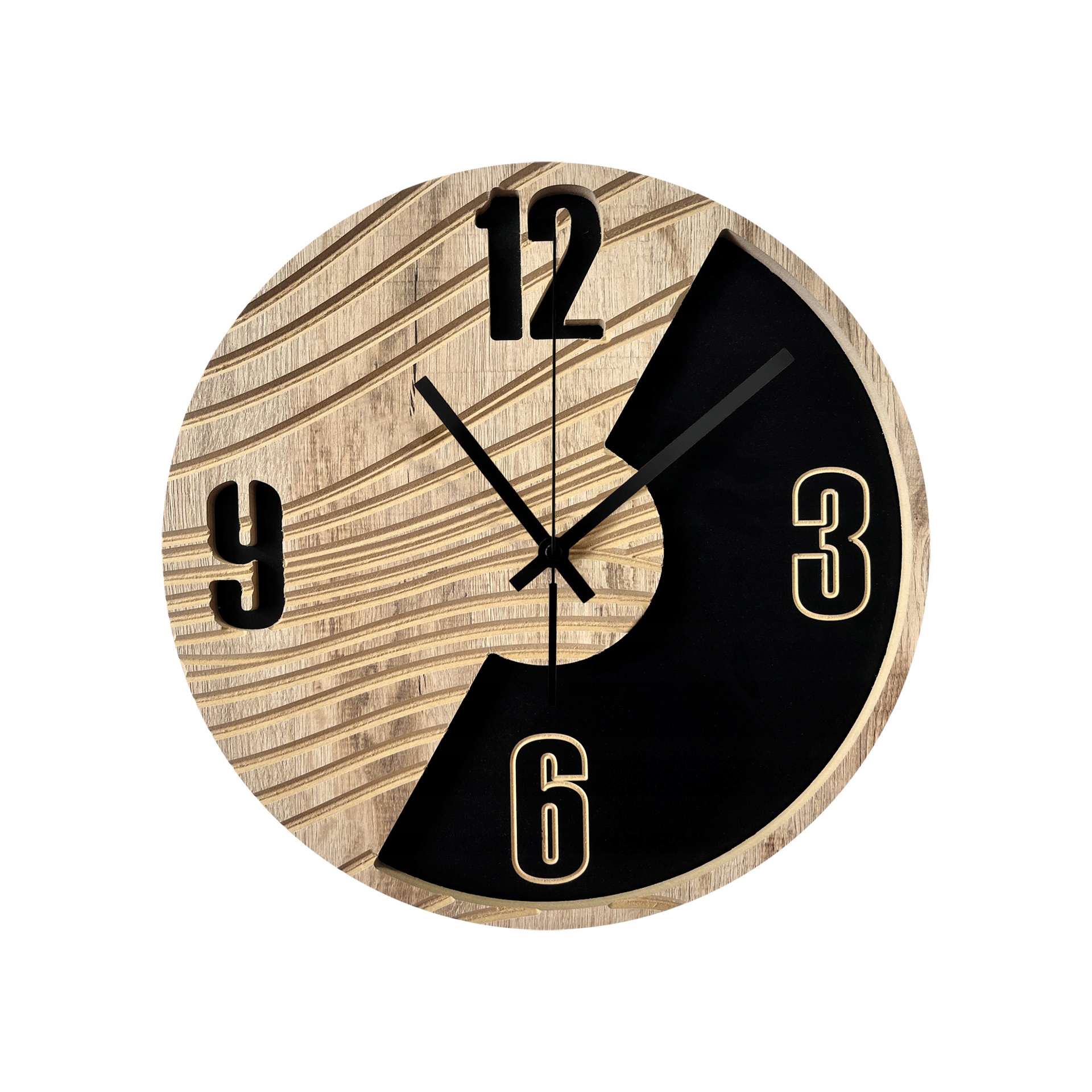 3D nástěnné hodiny Clock Ryan FI36