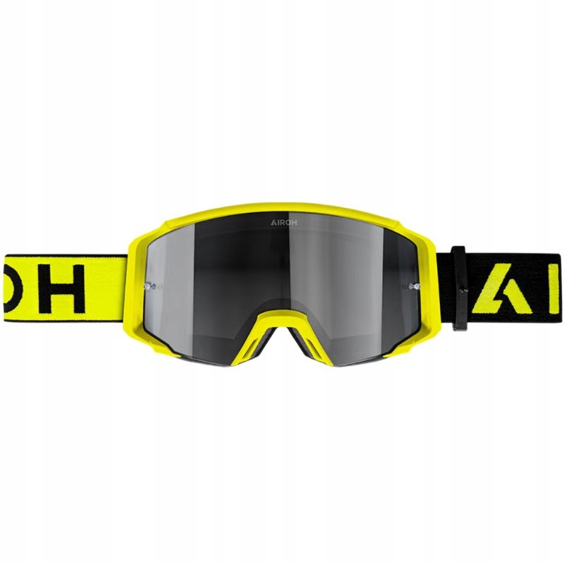 Gogle Motocyklowe Crossowe Enduro Airoh Blast XR1 Yellow Matt Matowe