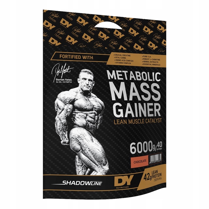 Gainer čokoládový prášek Dorian Yates 6000 g