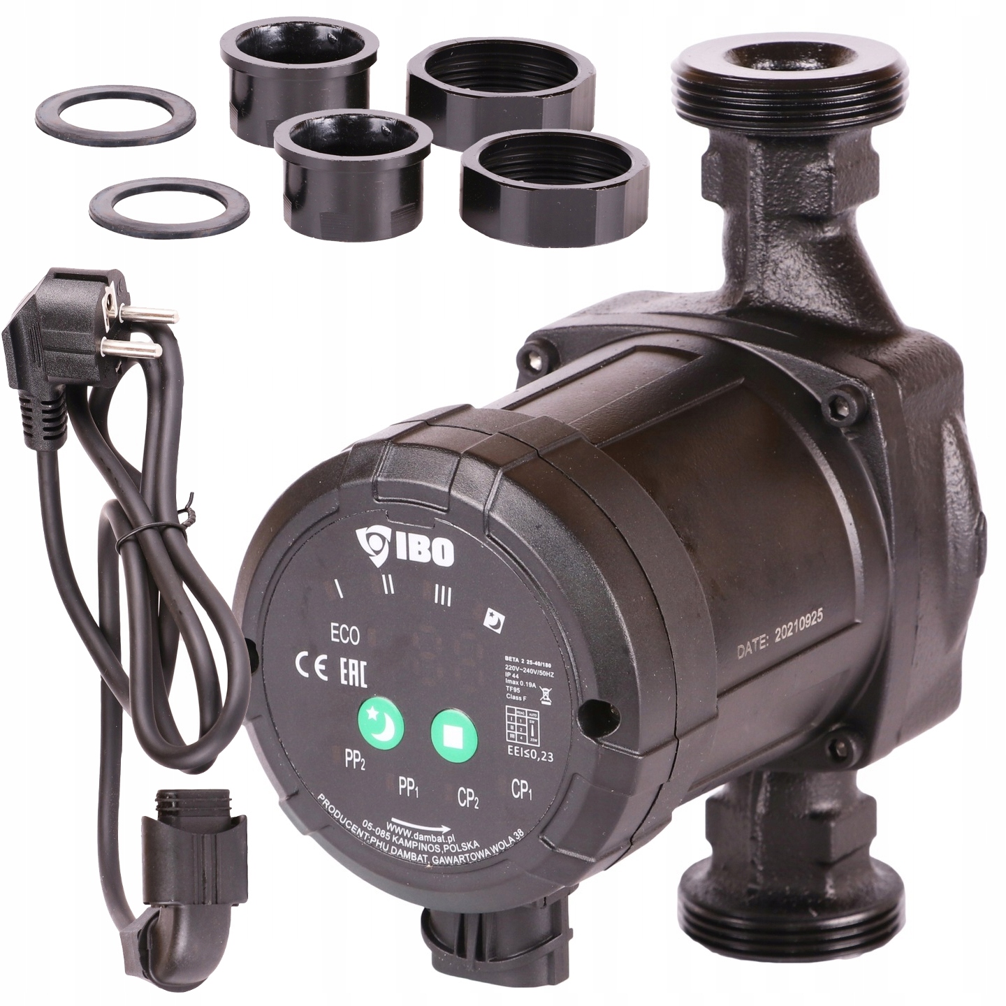 Elektronická Obehová Pumpa Pre Kotlové Pece So Skrutkami BETA2 25-40/180 Ibo