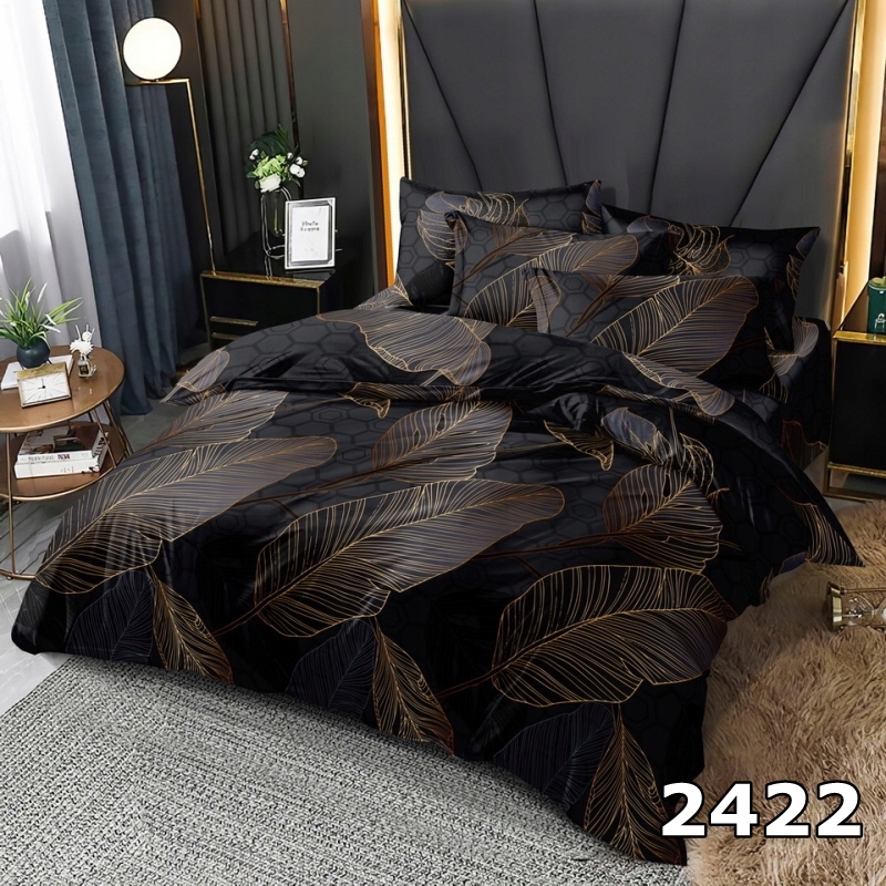 KOMPLET POŚCIELI 160x200 +2 POSZEWKI POŚCIEL LUX SATYNA BAWEŁNA ANTONIO 3D Rodzaj zapięcia zamek błyskawiczny