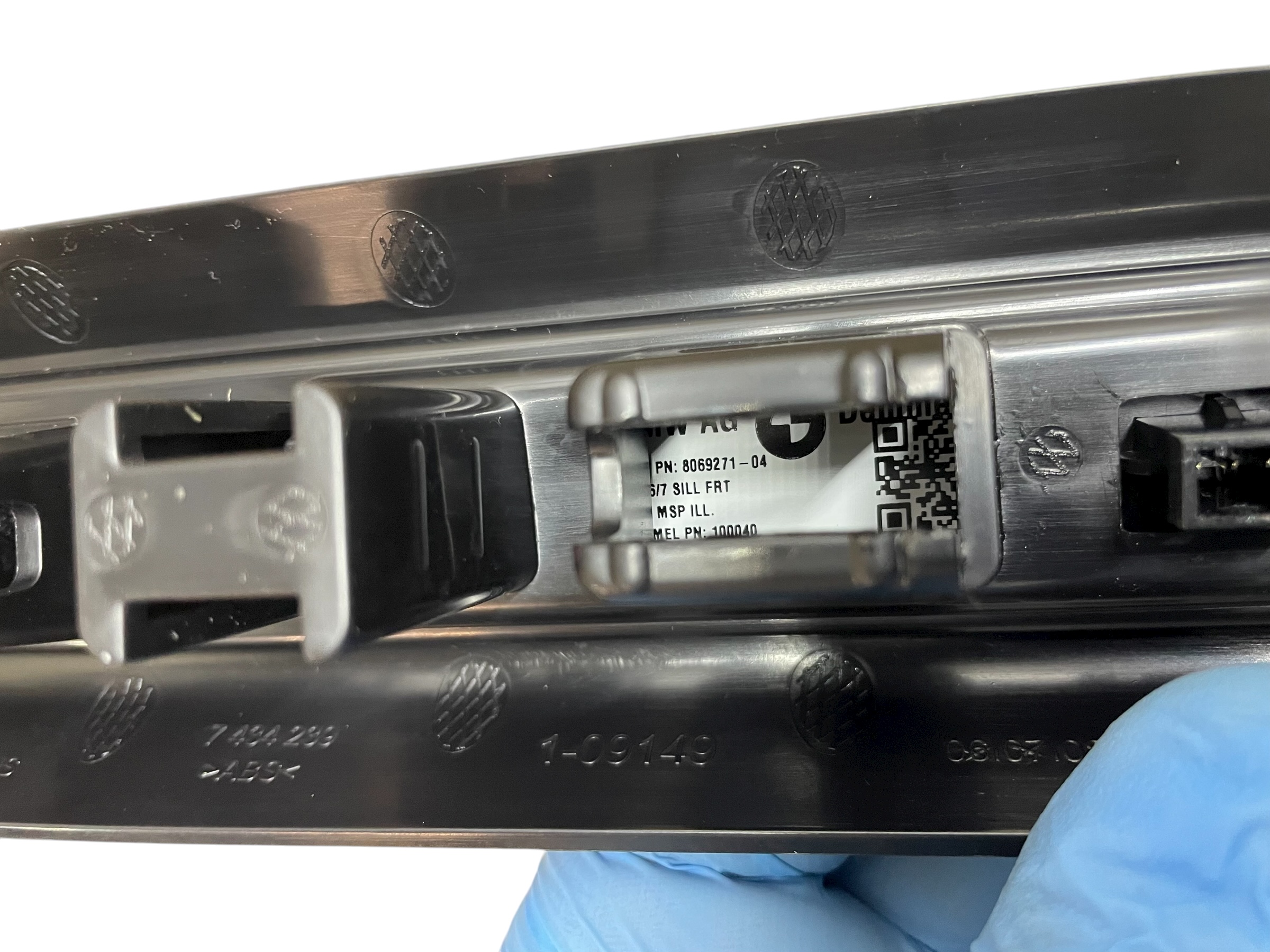 mouldings caps threshold KOMPLET BMW X5 G05 LCI m-packet