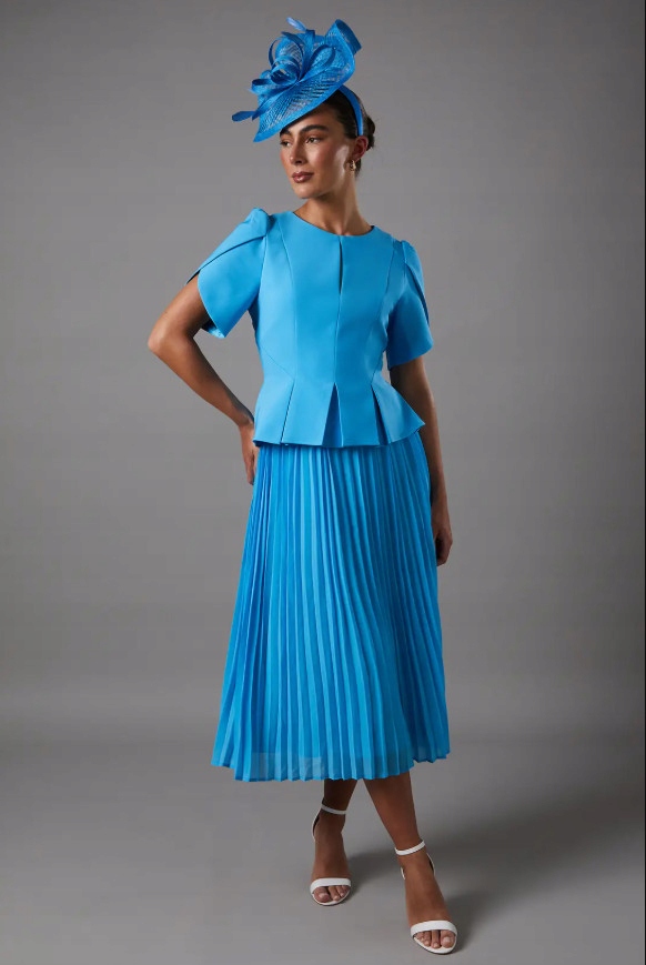 Modrá Rozevřená Šaty Coast XL