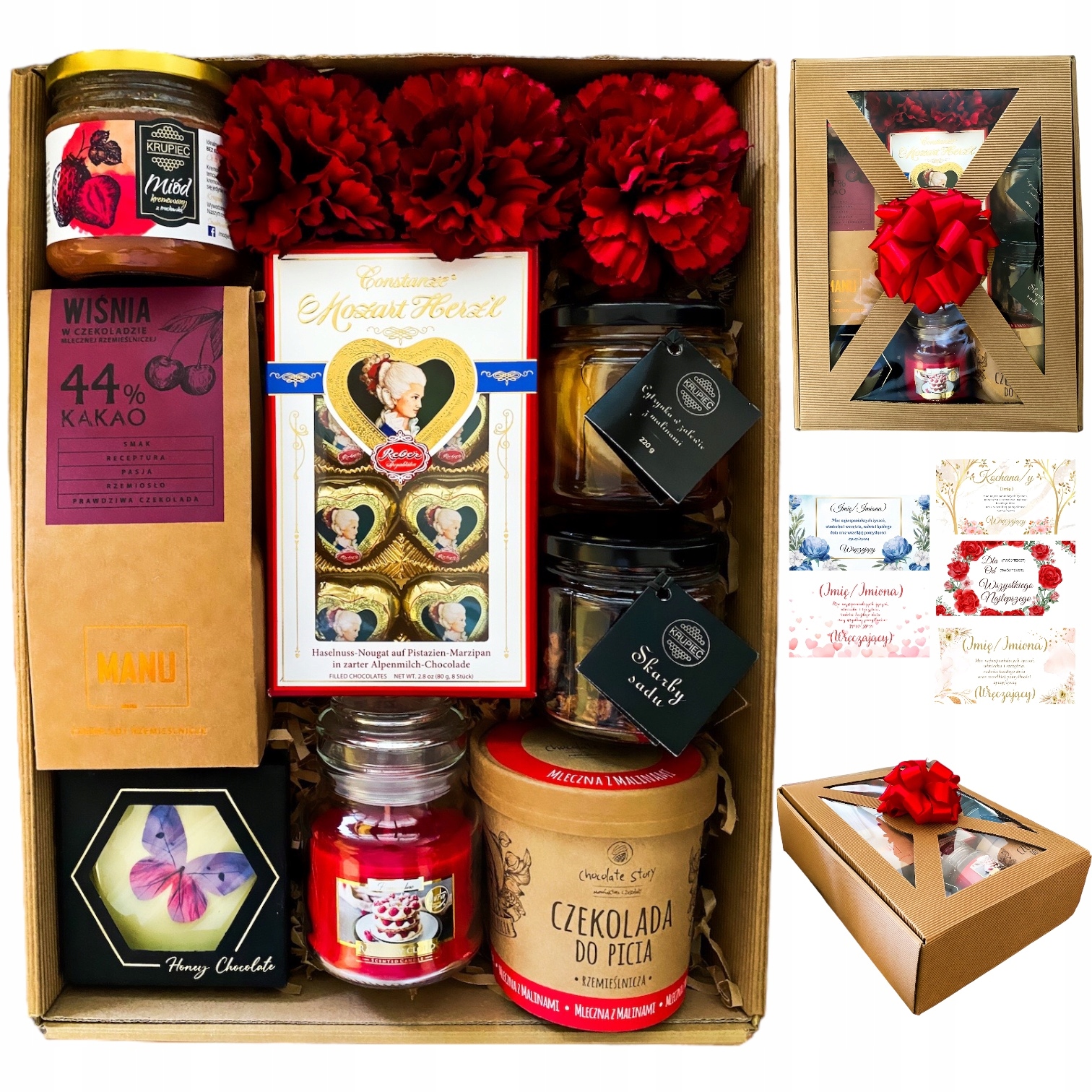 Zestaw prezentowy na Urodziny Dla Babci Dziadka Mamy Taty Rocznica