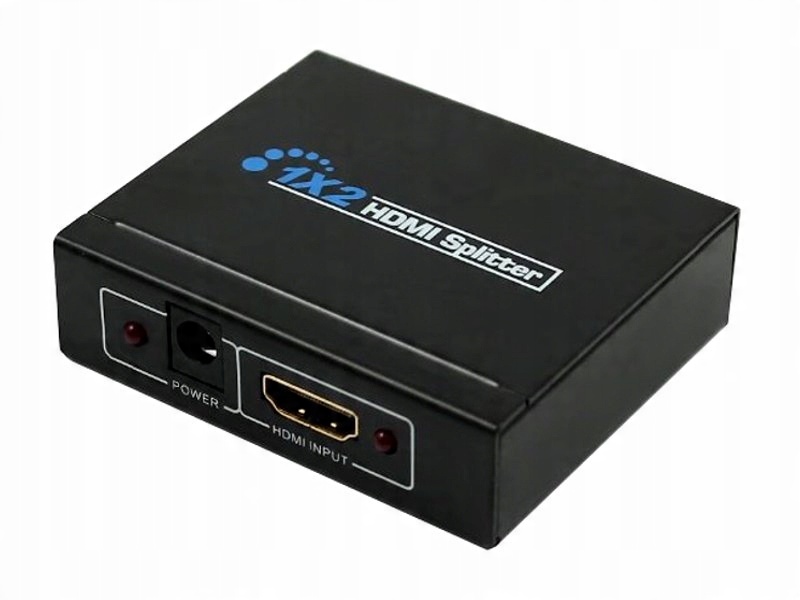 

Aktywny Splitter Rozdzielacz Hdmi 1x2 4K