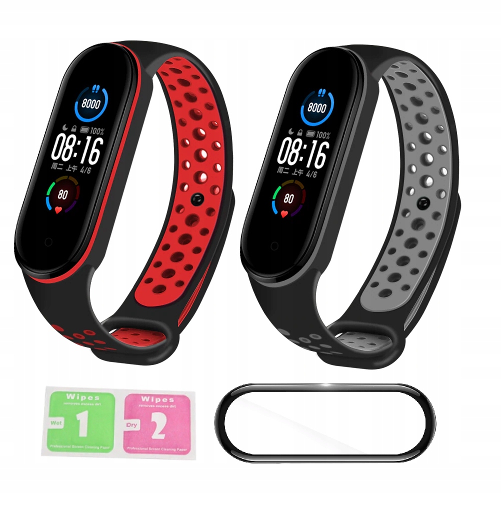 

Opaska Zamienna do Xiaomi MI Band 5 Perf 2+folia3D