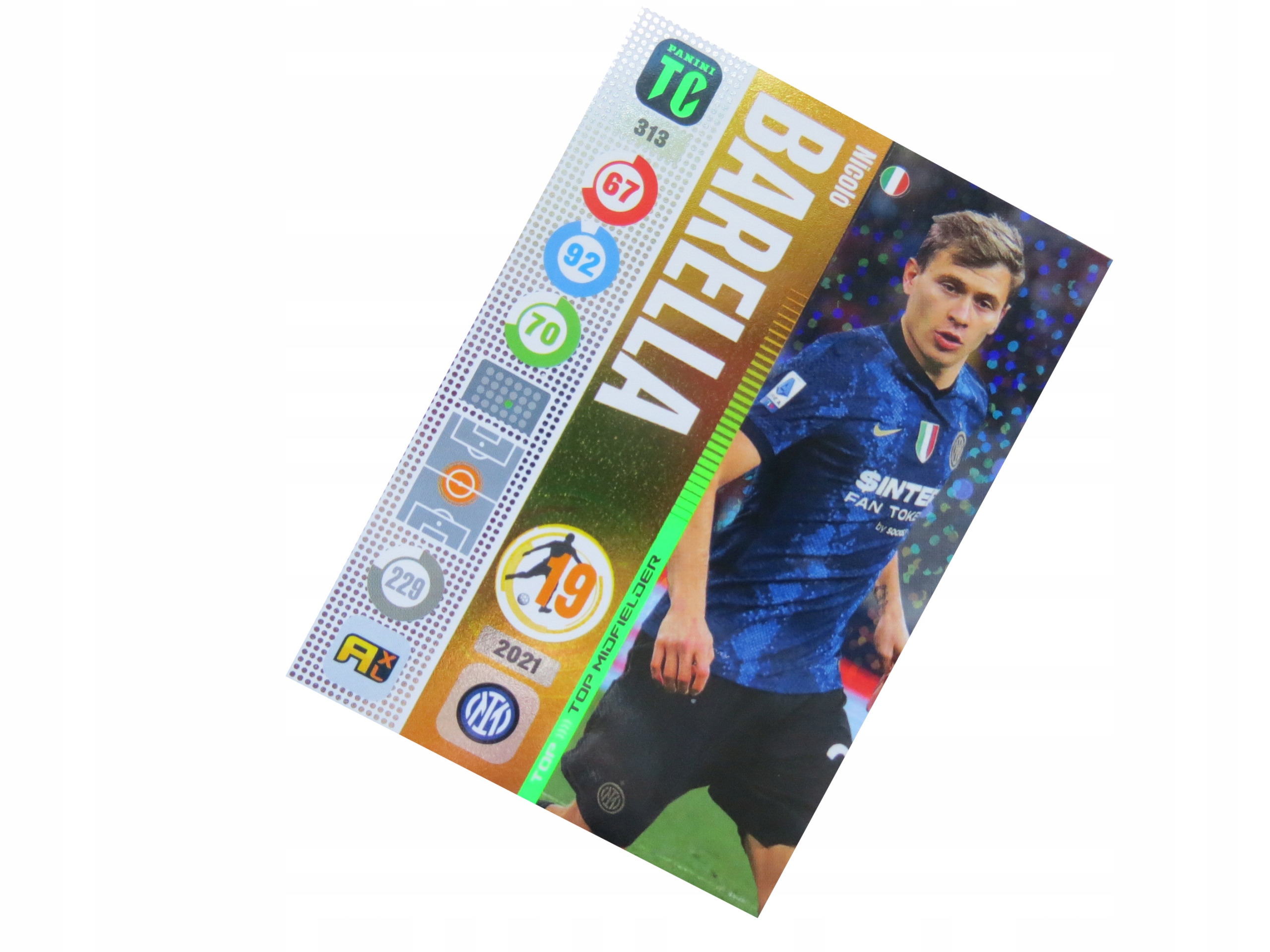 Panini Top Class Top Midfielder Barella 313
