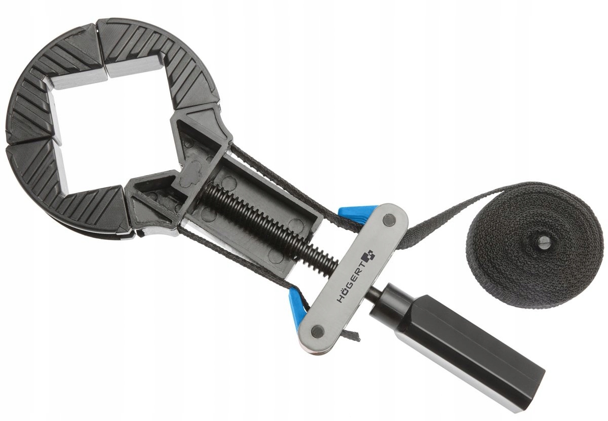 Ścisk Taśmowy Stolarski Kątowy Zacisk 4m HOGERT Marka GTV