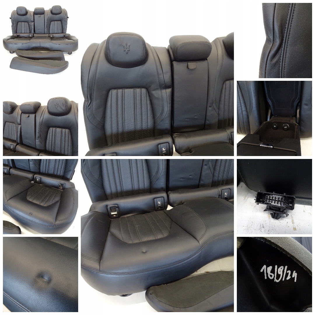 seats front rear part seat right left leather MASERATI GHIBLI III