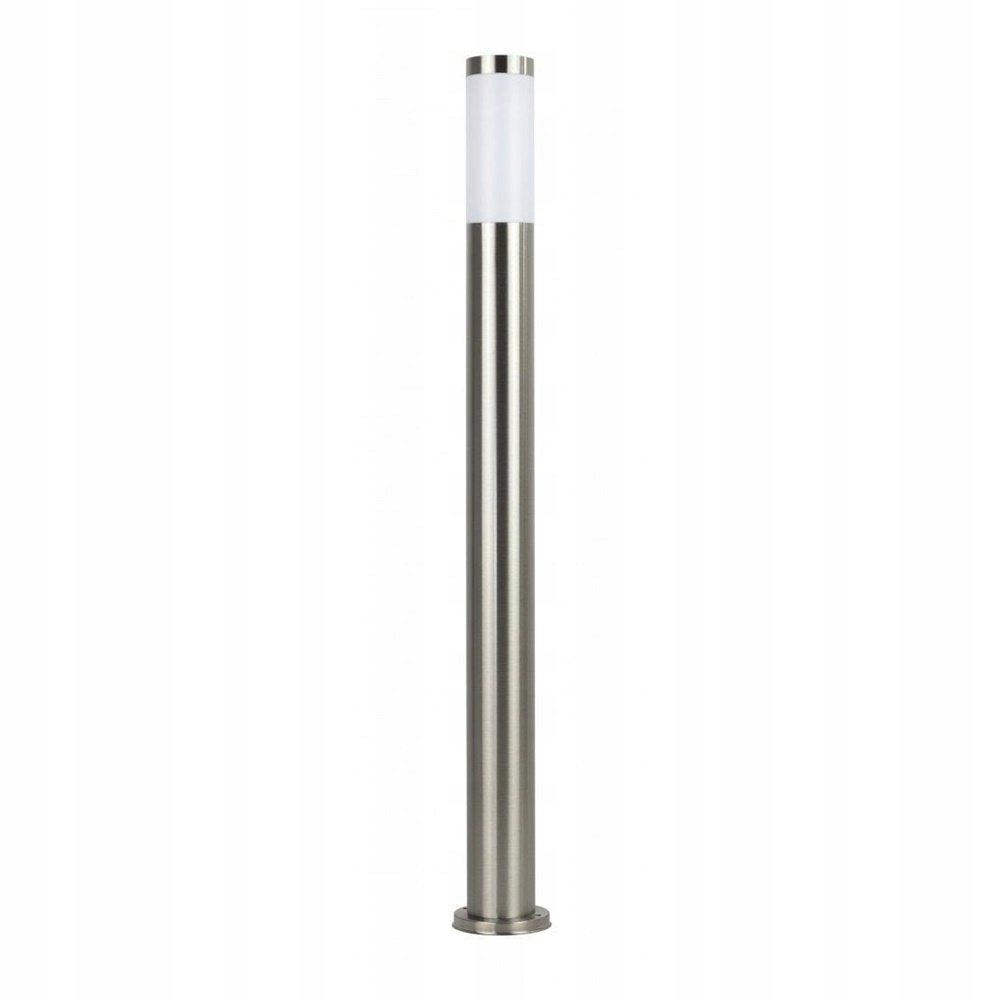 

Srebrna lampa zewnętrzna słupek ogrodowy 110cm