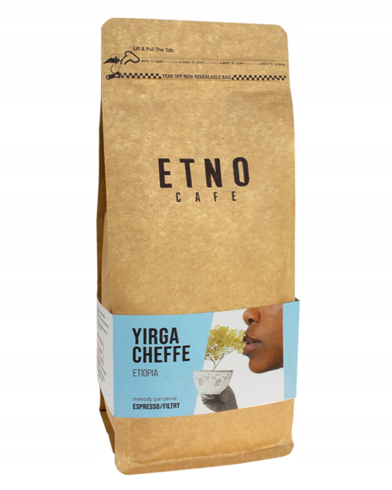 Kawa ziarnista Etno Cafe Yirgacheffe 1kg videobook
