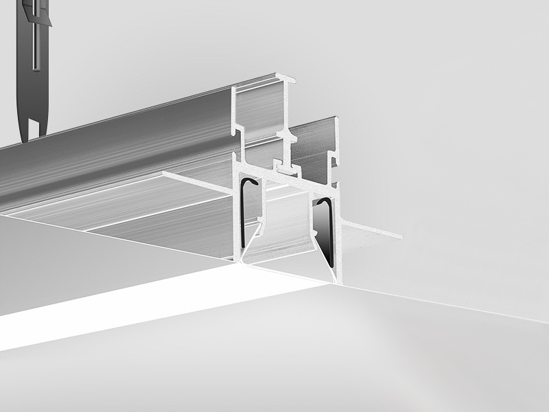 Profil aluminiowy KLUŚ FOLHAK sufit napinany 2m Typ profil do LED