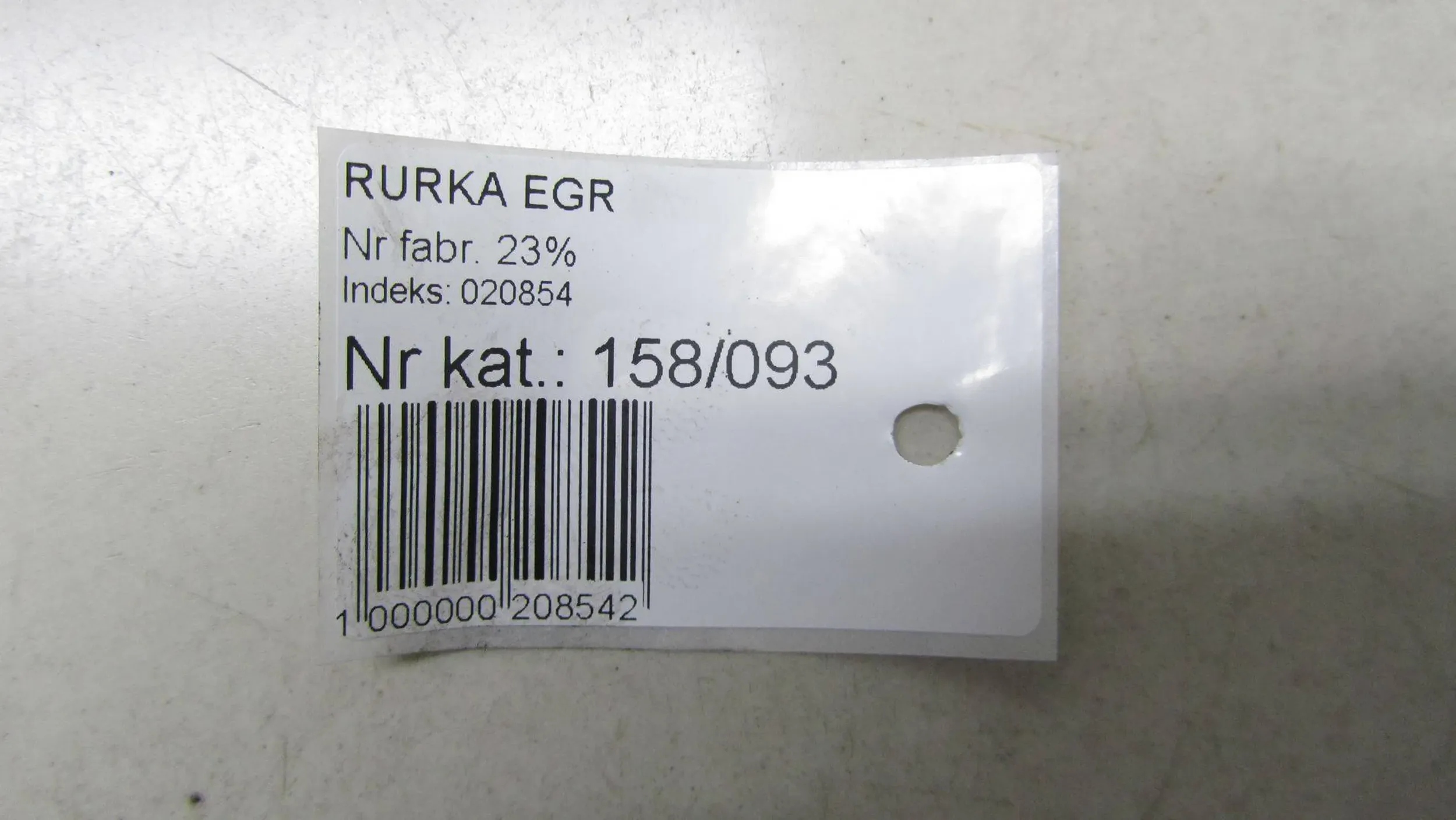 KIA SPORTAGE III 2.0 RURKA PRZWÓD EGR 10-14 Typ silnika Diesel