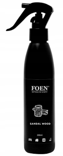 FOEN PERFUMY do wnętrz samochodu SANDAL WOOD 200ml