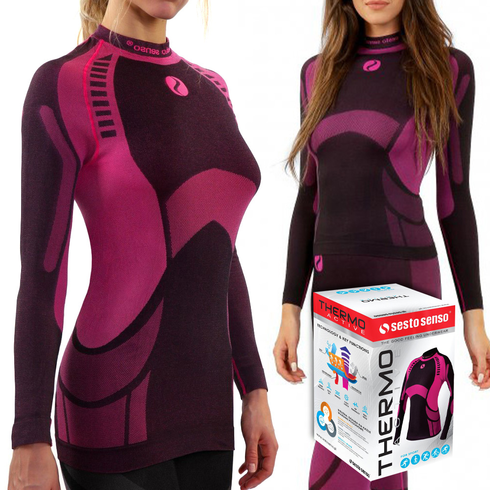 Tričko Termoaktivní dámské teplé termoprádlo Sesto Senso S