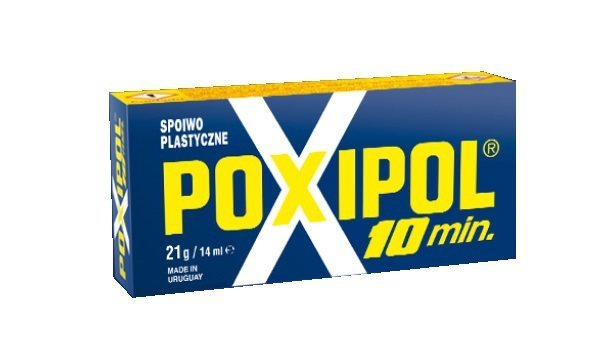 KLEJ POXIPOL SZARY DWUSKŁADNIKOWY 14G