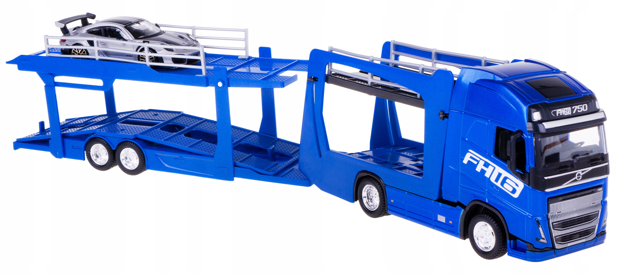 Volvo FH16 Tir Odtahovka 1:43 911 GT2 Bburago Nebe