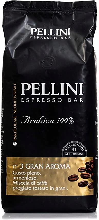 Levně Káva zrnková Pellini Gran Aroma 100% Arabica 1 kg
