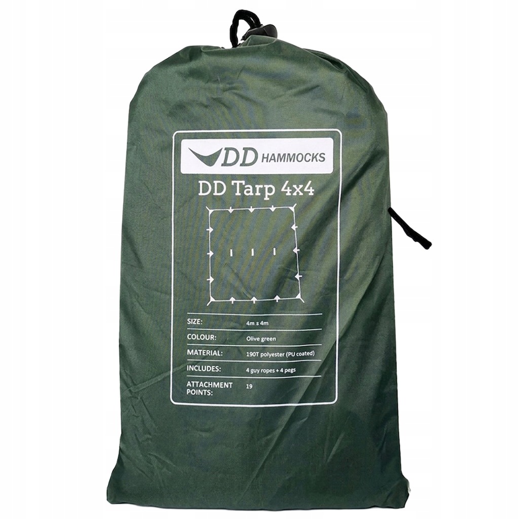 Tarp DD Hammocks 4x4 forest green UV50+