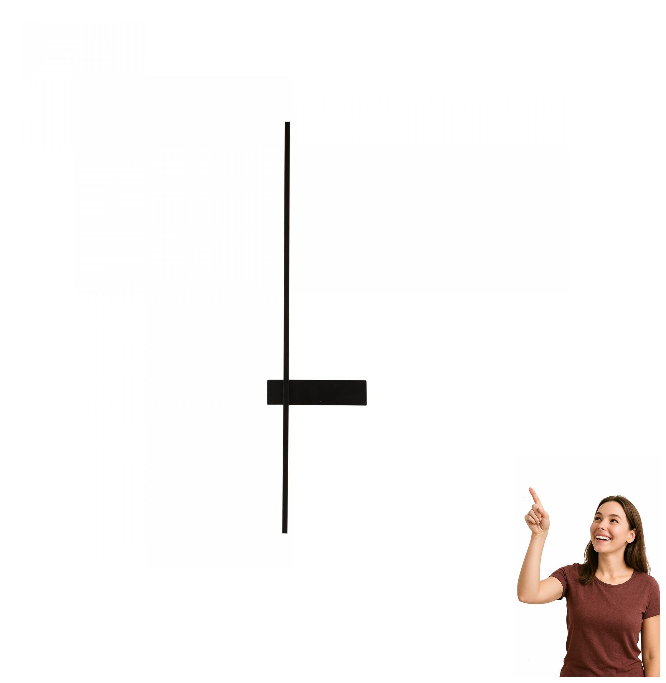 Led nástěnné svítidlo 8W Arco W4100-60BK Zuma Line