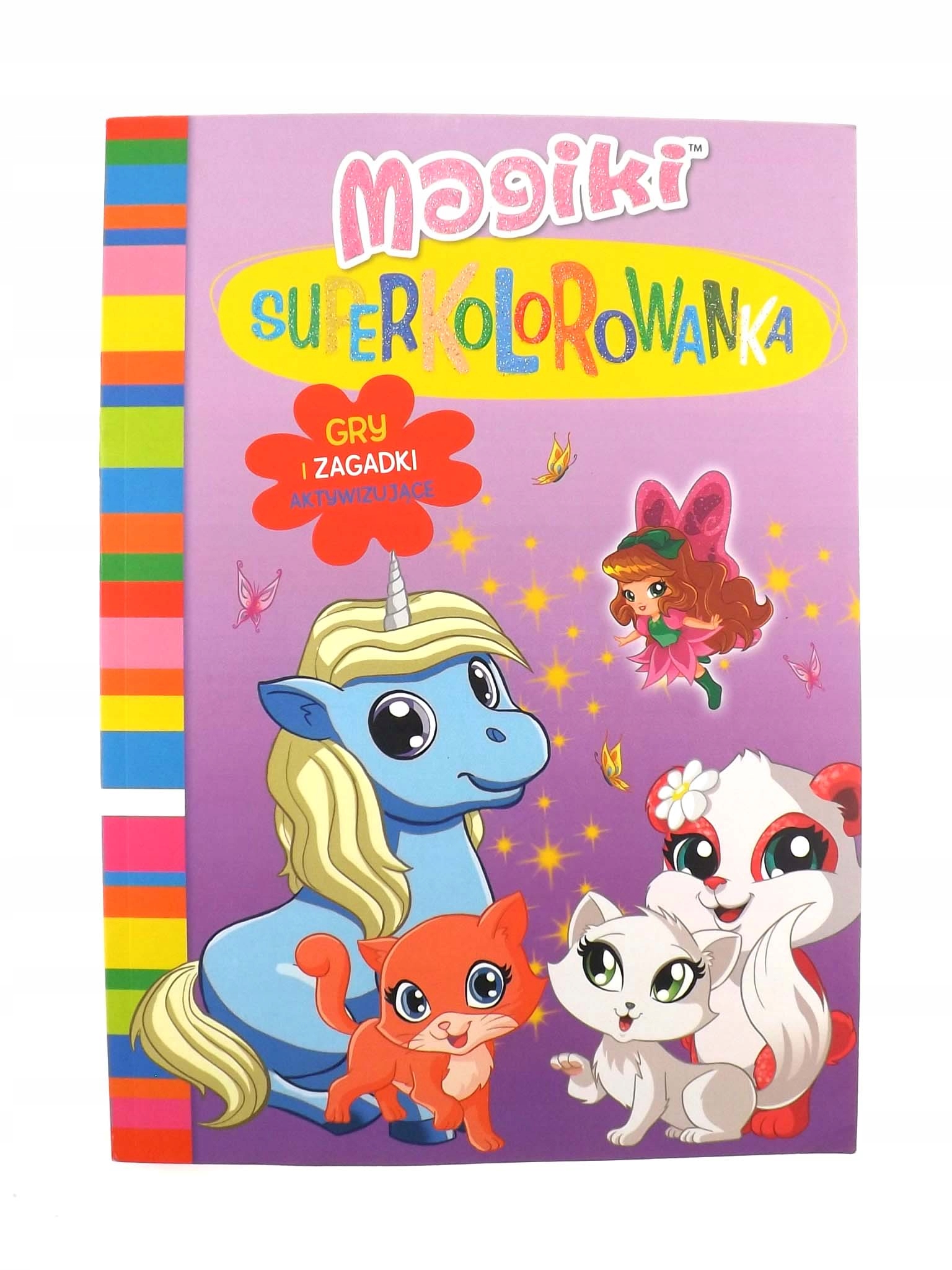 Magiki Superkolorowanka Praca zbiorowa