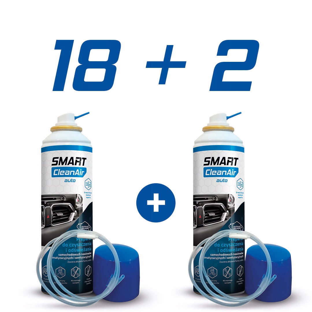 Smart CleanAir Auto Neutral do klimatyzacji samochodowej 18 + 2 GRATIS*
