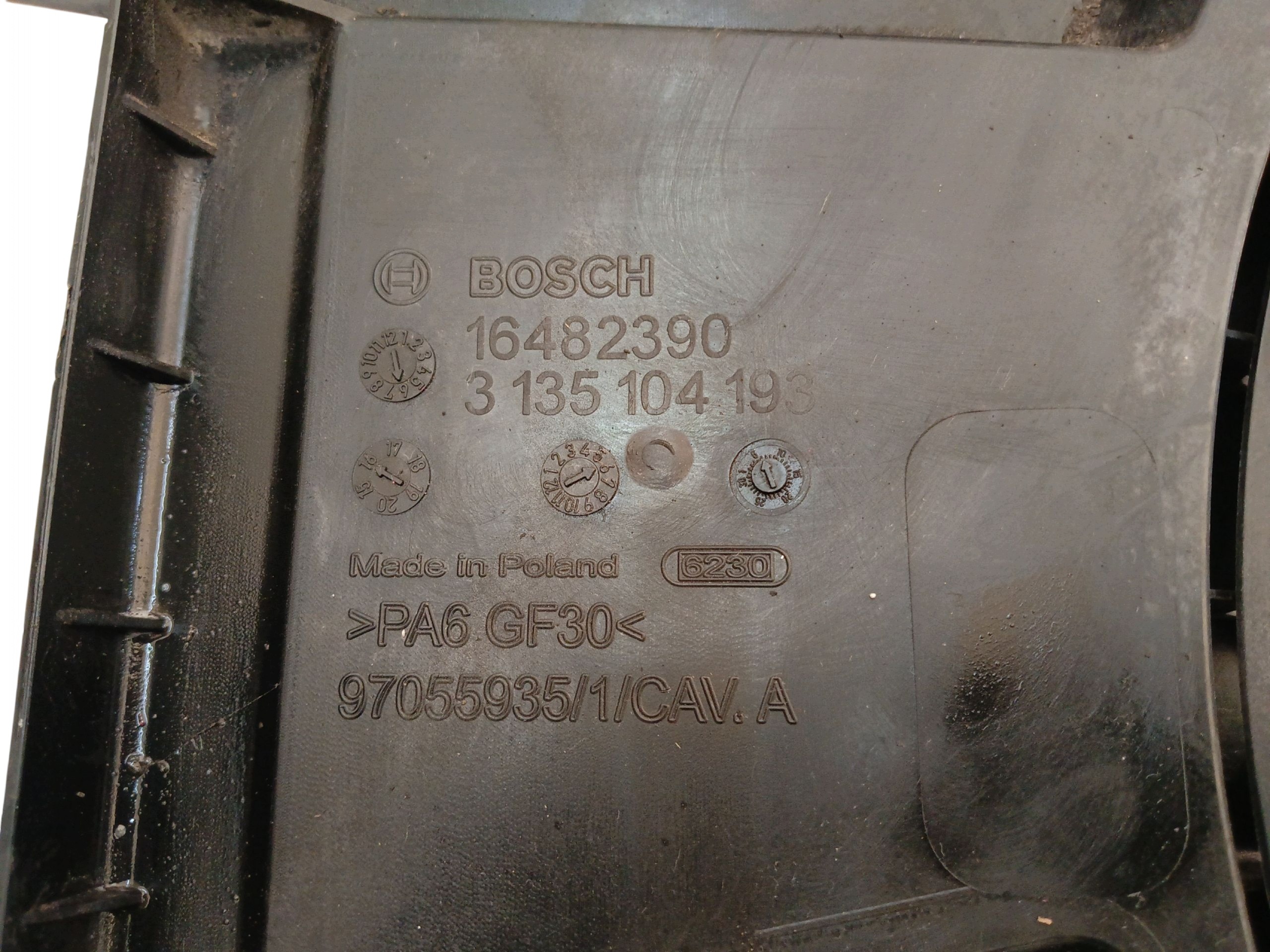 ventilátor vrtule chladiče OPEL ASTRA K V 1.4 T 39012567 0130708435